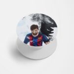 Animated Messi Printed Phone Grip Holder & Stand