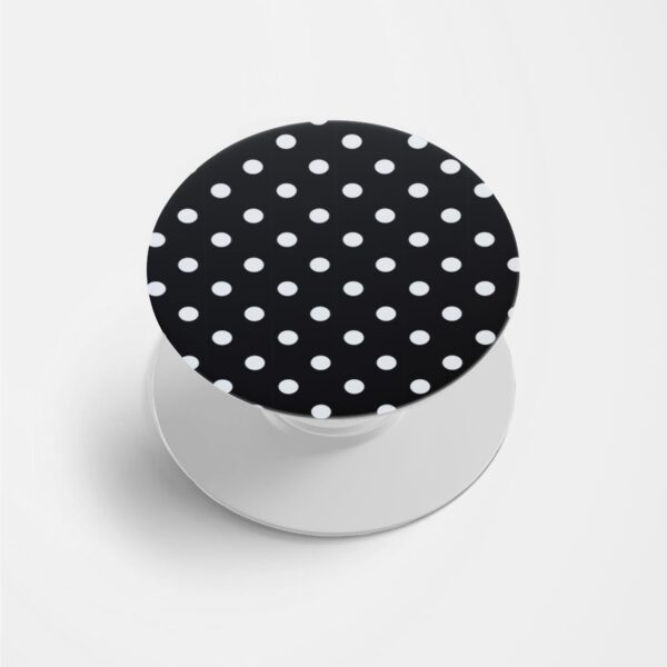 Polka Dots Printed Phone Grip Holder & Stand