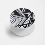 Pattern Printed Phone Grip Holder & Stand