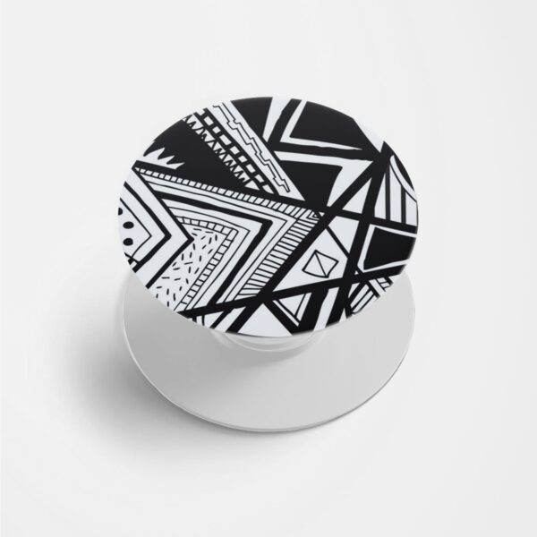 Pattern Printed Phone Grip Holder & Stand