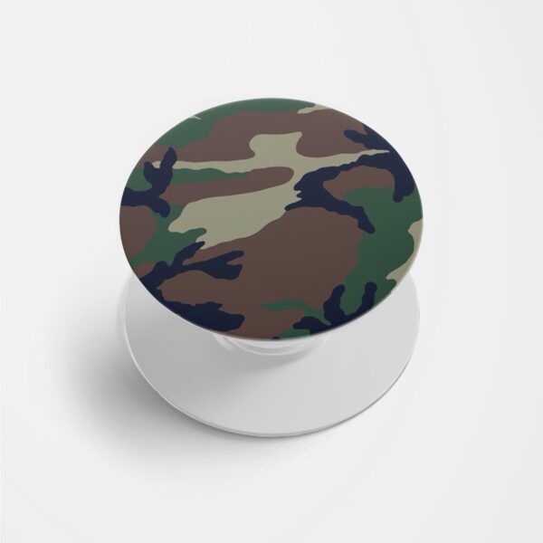 Camouflage Printed Phone Grip Holder & Stand