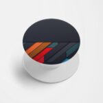 Abstract Printed Phone Grip Holder & Stand