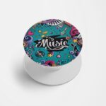 Abstract Printed Phone Grip Holder & Stand