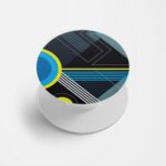 Abstract Printed Phone Grip Holder & Stand