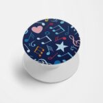 Abstract Printed Phone Grip Holder & Stand