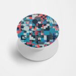 Abstract Printed Phone Grip Holder & Stand