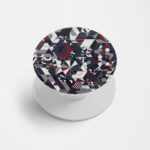Abstract Printed Phone Grip Holder & Stand
