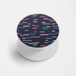 Pattern Printed Phone Grip Holder & Stand