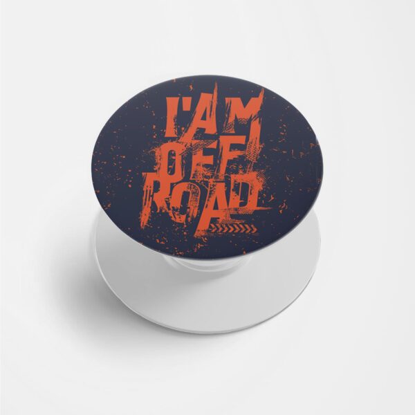 I'AM OFF ROAD Printed Phone Grip Holder & Stand