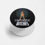 NAMASTE BITCHES Printed Phone Grip Holder & Stand