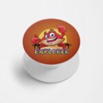 Explorer Printed Phone Grip Holder & Stand