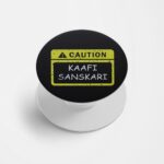 CAUTION Kaafi Sanskari  Printed Phone Grip Holder & Stand
