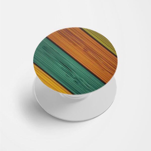 Wooden  Printed Phone Grip Holder & Stand