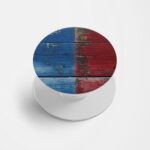 Wooden  Printed Phone Grip Holder & Stand