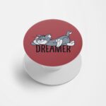 Dreamer Tom  Printed Phone Grip Holder & Stand
