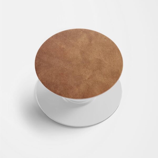 Textured Leather Printed Phone Grip Holder & Stand