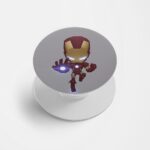 Ironman - Animated Print Printed Phone Grip Holder & Stand