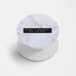 Don't Worry Be Happy Printed Phone Grip Holder & Stand