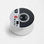 M9 Camera  Printed Phone Grip Holder & Stand