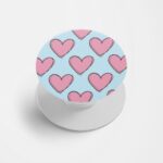 Love Is In The Air Printed Phone Grip Holder & Stand