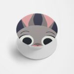 Cute Lil Cartoon Printed Phone Grip Holder & Stand