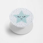 Gazing At The Stars Printed Phone Grip Holder & Stand