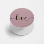 Love  Printed Phone Grip Holder & Stand