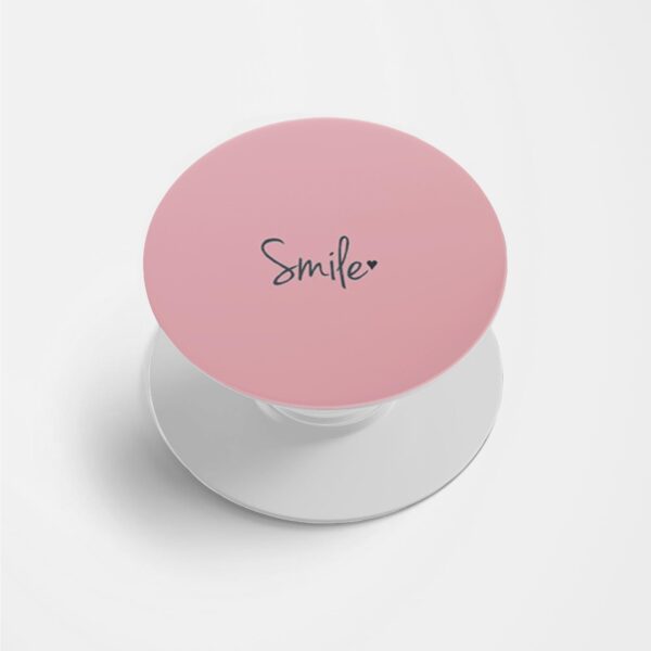 Smile  Printed Phone Grip Holder & Stand