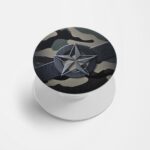 Captain America Camo  Printed Phone Grip Holder & Stand