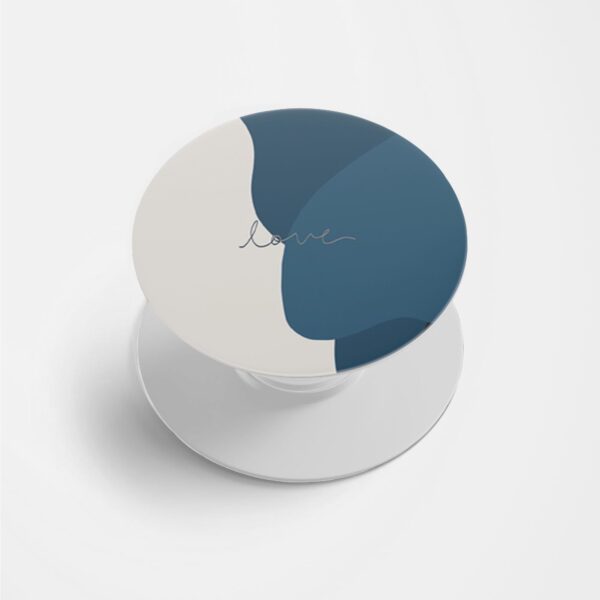 Love Oil Painted Printed Phone Grip Holder & Stand