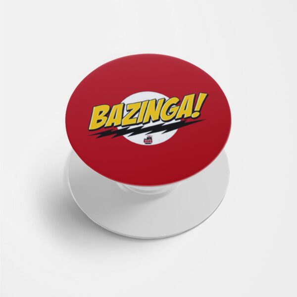 Sheldon's Bazinga  Printed Phone Grip Holder & Stand