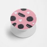 Oreo Is Love Printed Phone Grip Holder & Stand