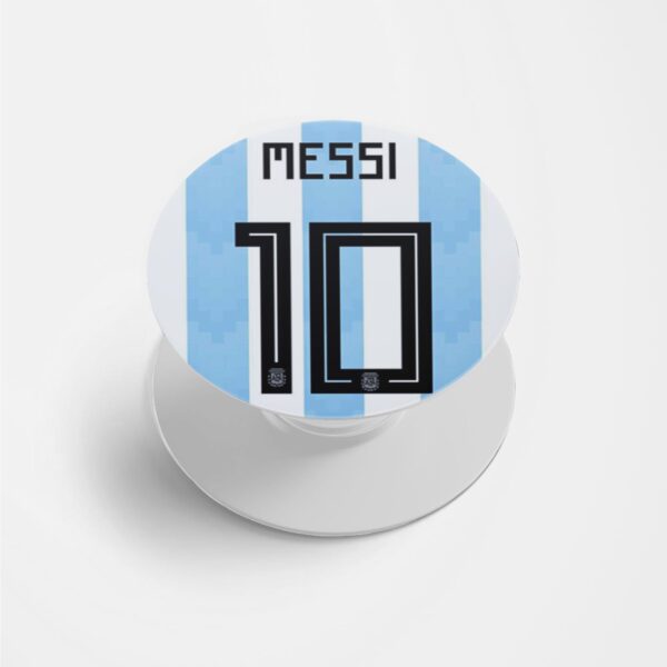 Messi Jersey 10 Printed Phone Grip Holder & Stand