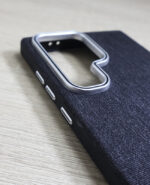 Premium Denim Fabric Phone Case With Magsafe Wireless Charging Support - Image 16