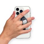 Cat With A Bow Printed Slider Phone Grip Holder - Image 2