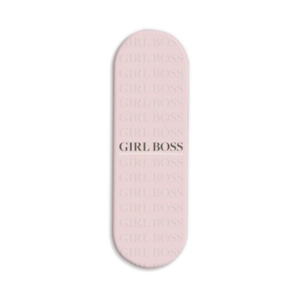 Girl Boss  Printed Slider Phone Grip Holder