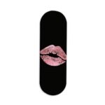 Pink Lips  Printed Slider Phone Grip Holder