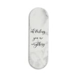 Oh Darling You Are Everything Marble  Printed Slider Phone Grip Holder