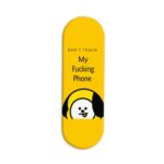 Don't Touch My Fucking Phone Printed Slider Phone Grip Holder