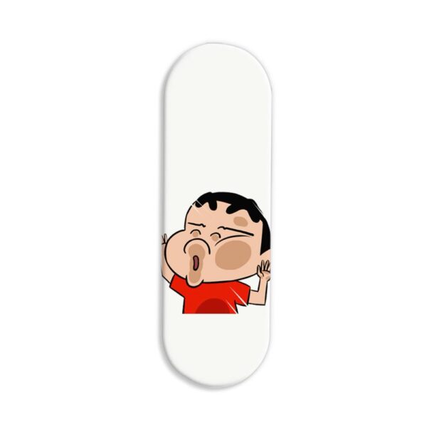 Shinchan Printed Slider Phone Grip Holder
