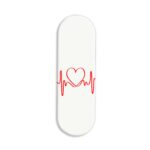 Heartbeat Printed Slider Phone Grip Holder