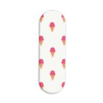 Ice Cream Pattern Printed Slider Phone Grip Holder
