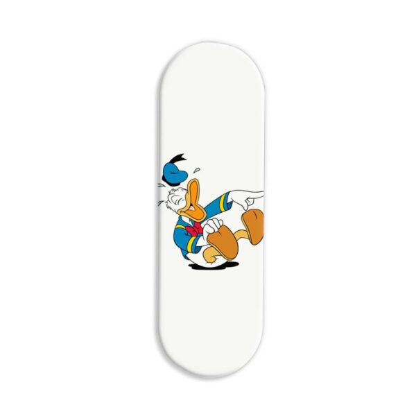 Laughing Donald Duck Printed Slider Phone Grip Holder