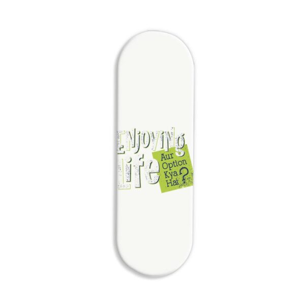 Enjoying Life Printed Slider Phone Grip Holder