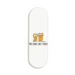 Two Birds One Stoned Printed Slider Phone Grip Holder