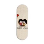 Love Printed Slider Phone Grip Holder