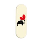 Love Printed Slider Phone Grip Holder