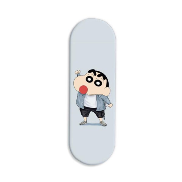 Shinchan Printed Slider Phone Grip Holder
