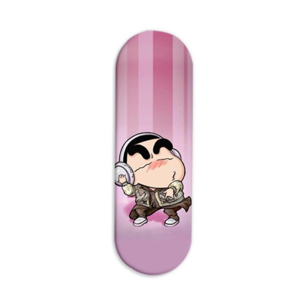 Shinchan Printed Slider Phone Grip Holder