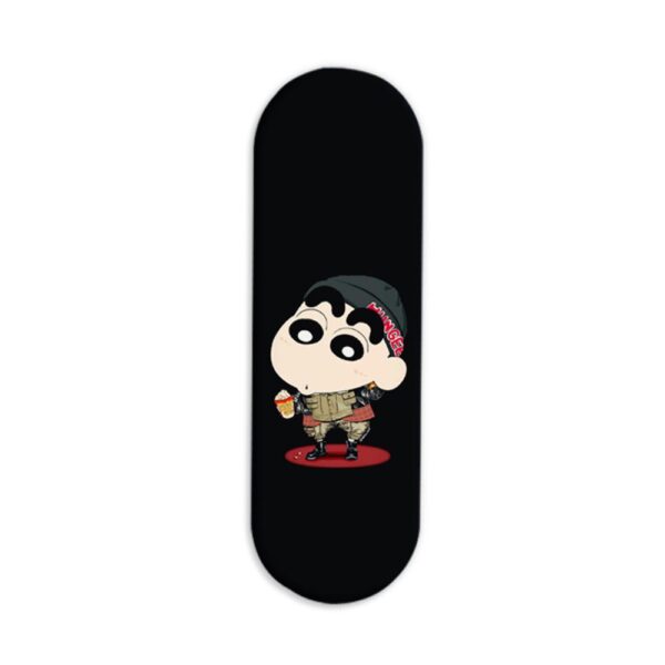 Shinchan Printed Slider Phone Grip Holder